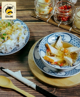 BÁNH CUỐN THANH TRÌ CHẢ MỠ
